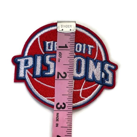 Detroit Pistons Embroidered Patch - Picture 2 of 4